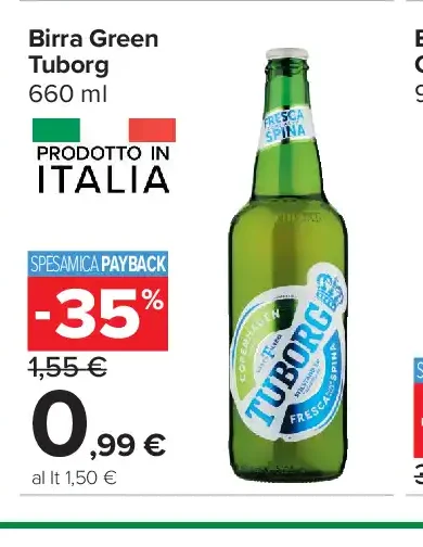 Birra Green Tuborg