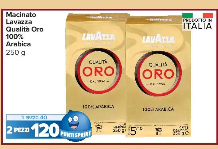 Caffè macinato Qualità Oro