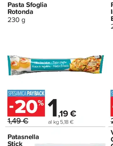 Pasta sfoglia rotonda