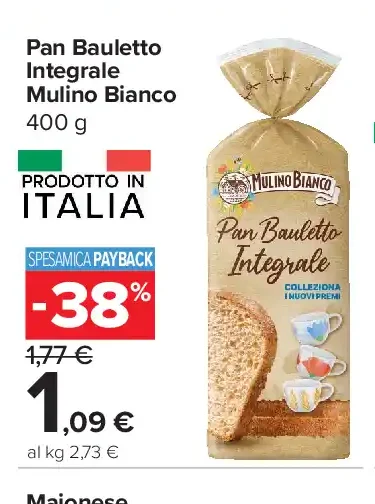 Pan Bauletto Integrale Mulino Bianco