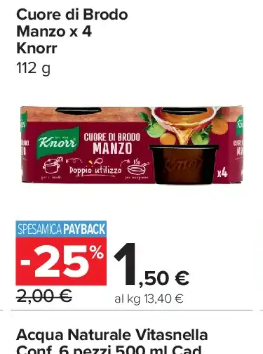 Cuore di Brodo Manzo Knorr