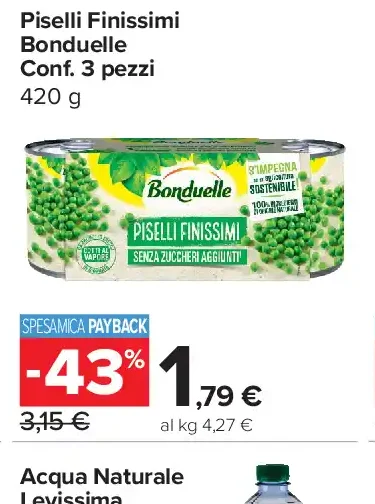 Piselli Finissimi Bonduelle