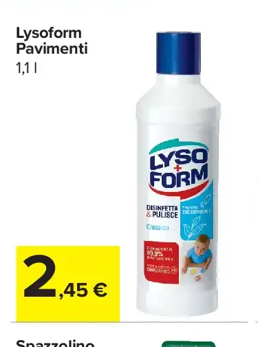 Lysoform Pavimenti