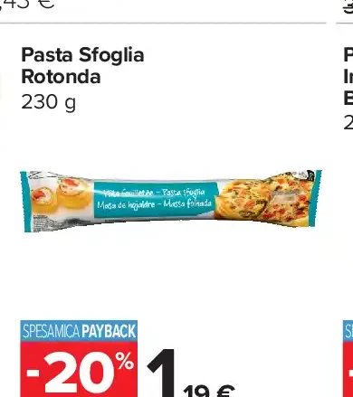 Pasta sfoglia rotonda