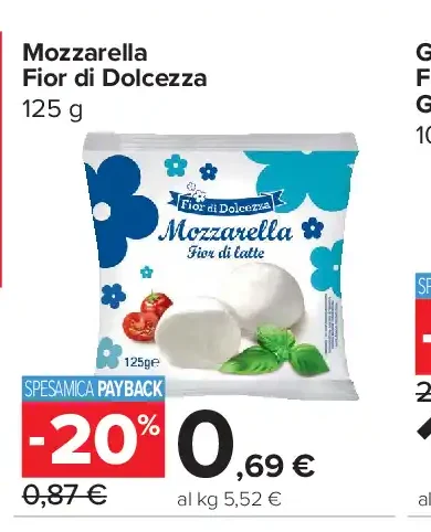 Mozzarella Fior di Dolcezza