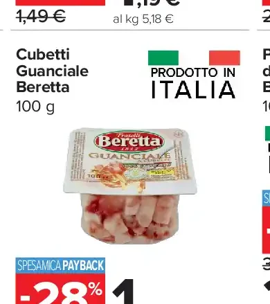 Cubetti guanciale