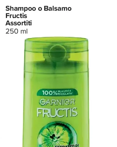 Shampoo o Balsamo Fructis