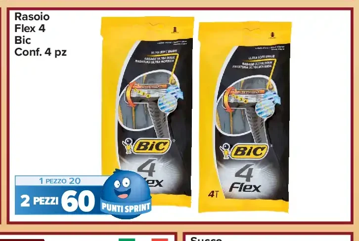 Rasoio Flex 4 Bic