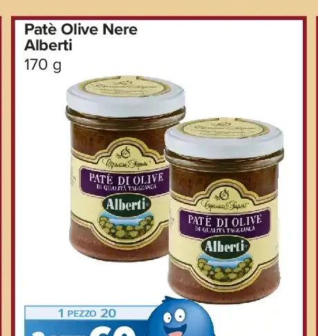 Patè olive nere Alberti