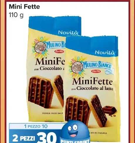 Mini Fette Mulino Bianco