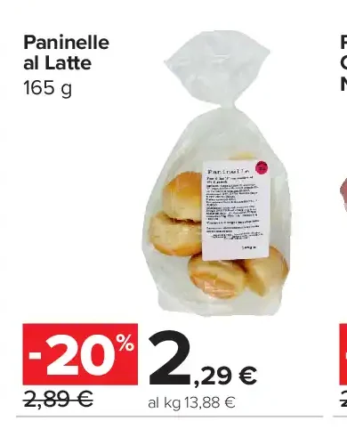 Paninelle al latte