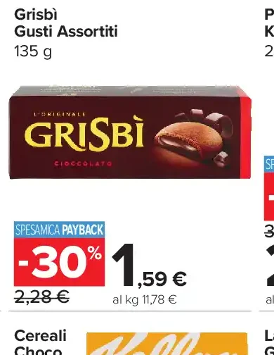 Grisbì gusti assortiti