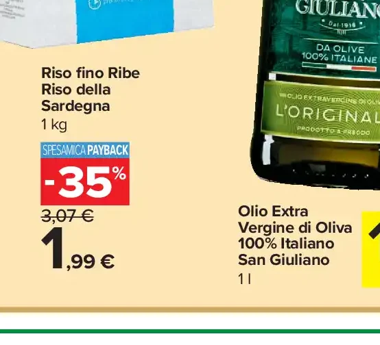 Riso fino Ribe Riso della Sardegna