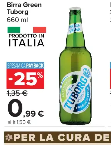 Birra Green Tuborg