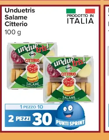 Unduetris salame Citterio 100 g