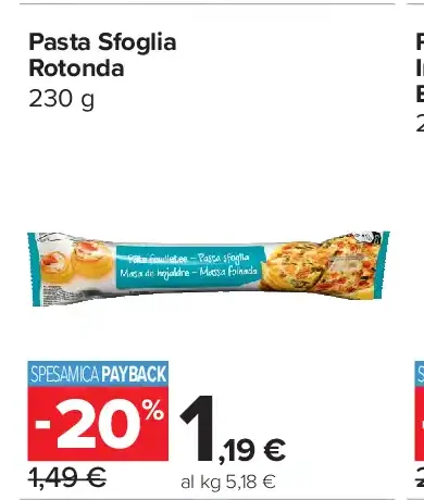 Pasta sfoglia rotonda