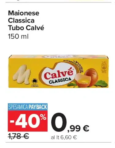 Maionese Classica Tubo Calvé