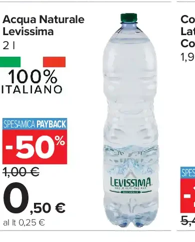 Acqua Naturale Levissima