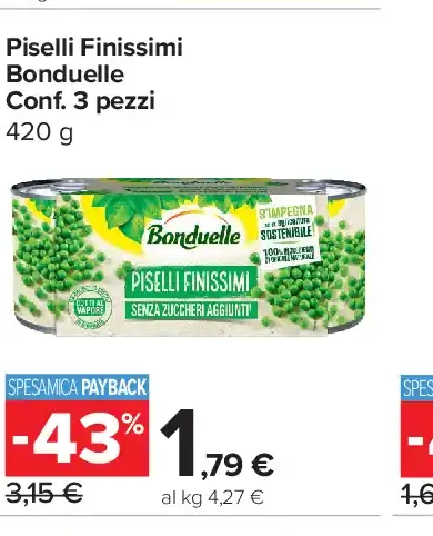 Piselli Finissimi Bonduelle