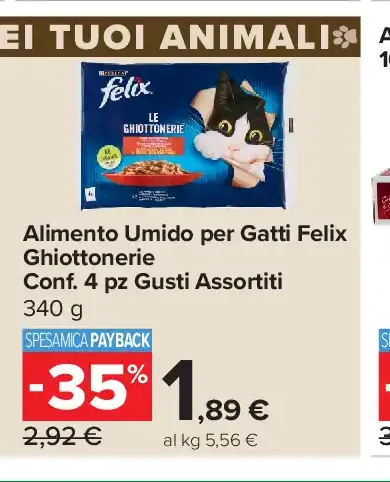 Alimento Umido per Gatti Felix Ghiottonerie