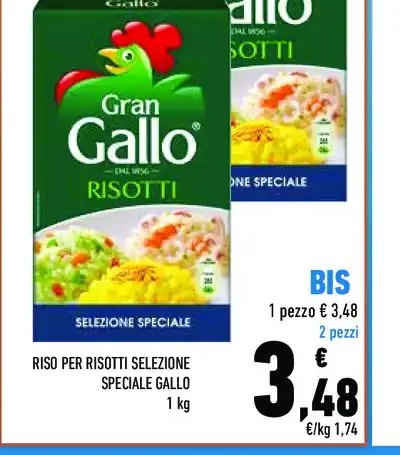 Riso per risotti Gallo