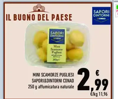 Mini scamorze pugliesi Sapori&Dintorni Conad