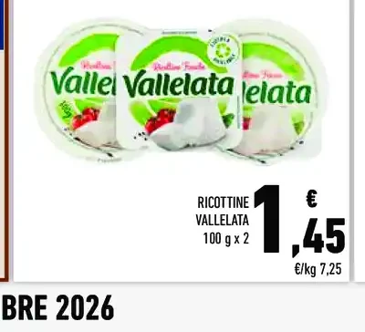 Ricottine Vallelata
