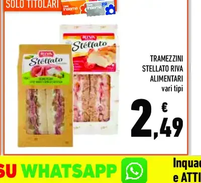 Tramezzini Stellato Riva Alimentari