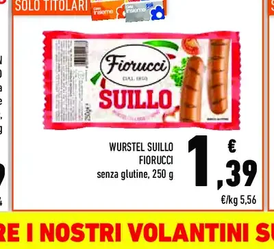 Wurstel Suillo Fiorucci
