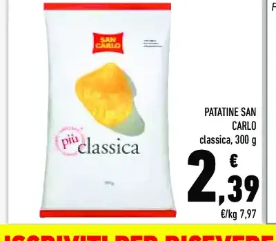 Patatine San Carlo Classica