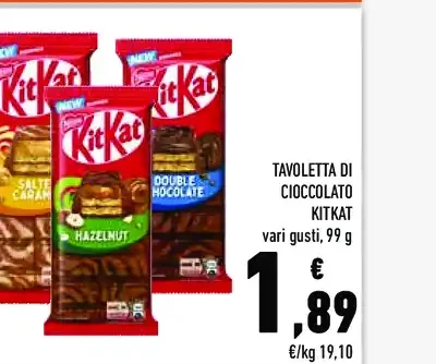 Tavoletta di cioccolato KitKat