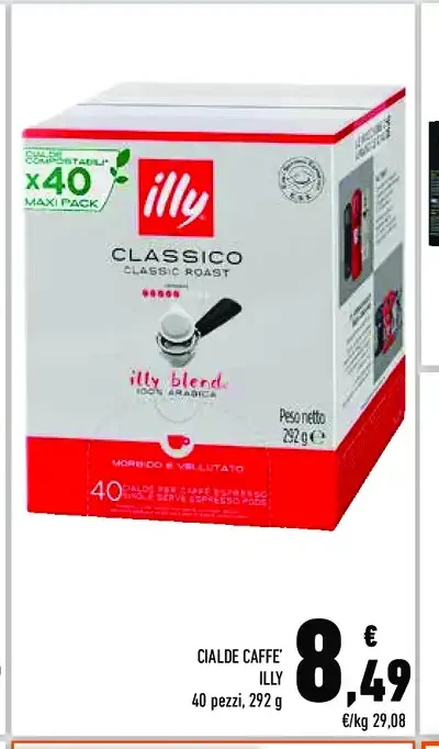 Cialde caffè Illy