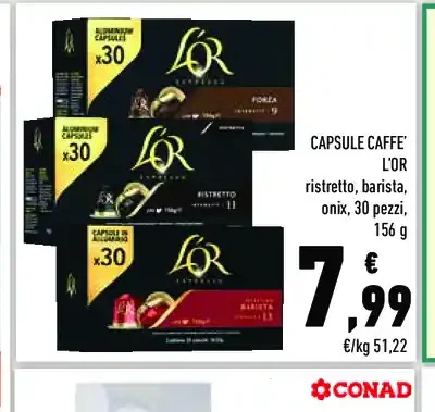 Capsule caffè L'Or