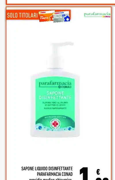 Sapone liquido disinfettante