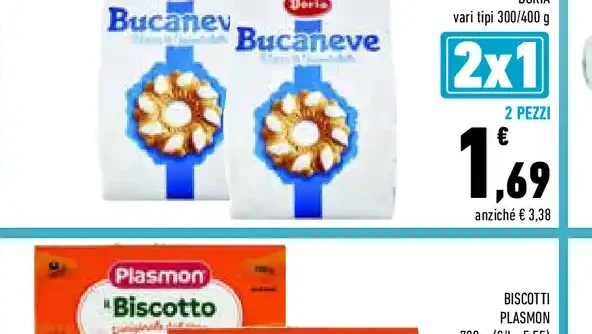 Biscotti Bucaneve Doria