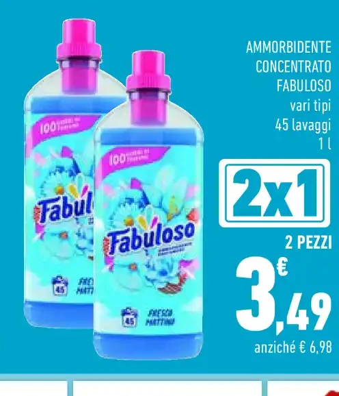 Ammorbidente concentrato Fabuloso 1 l