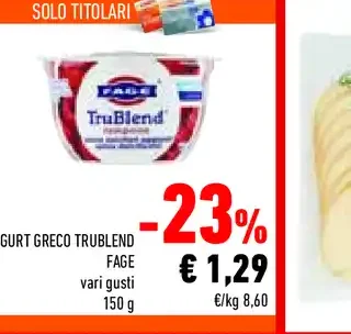 Yogurt greco Trublend Fage