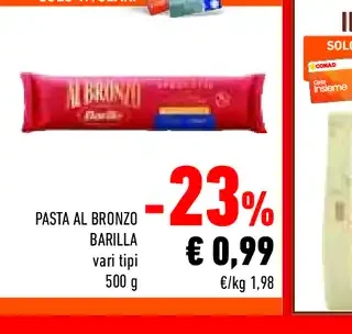 Pasta al bronzo Barilla