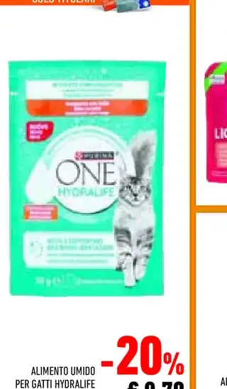 Alimento umido per gatti Purina One