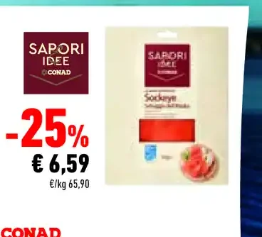 Salmone Alaska Sapori&Idee Conad