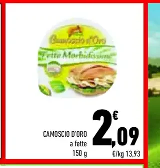 Camoscio d'Oro a fette