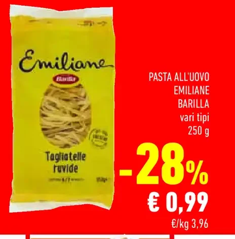 Pasta all'uovo Emiliane