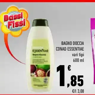 Bagno doccia Conad Essentiae