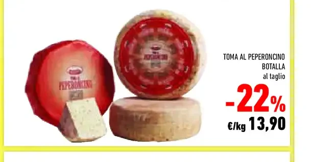 Toma al peperoncino Botalla