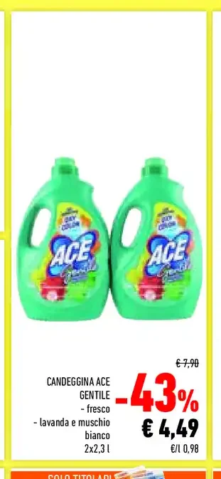 Candeggina Ace Gentile