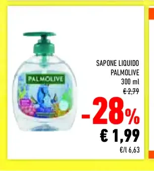 Sapone liquido Palmolive