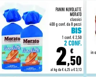 Panini Nuvolate Morato classici 400 g