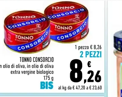 Tonno Consorcio in olio 175 g