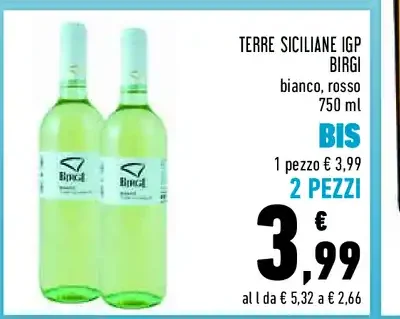 Terre Siciliane IGP Birgi 750 ml