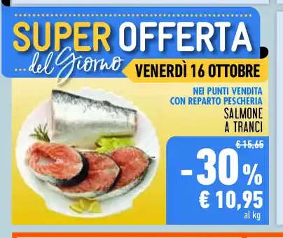 Salmone a tranci